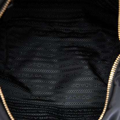 Prada Tessuto Pleated Hobo
