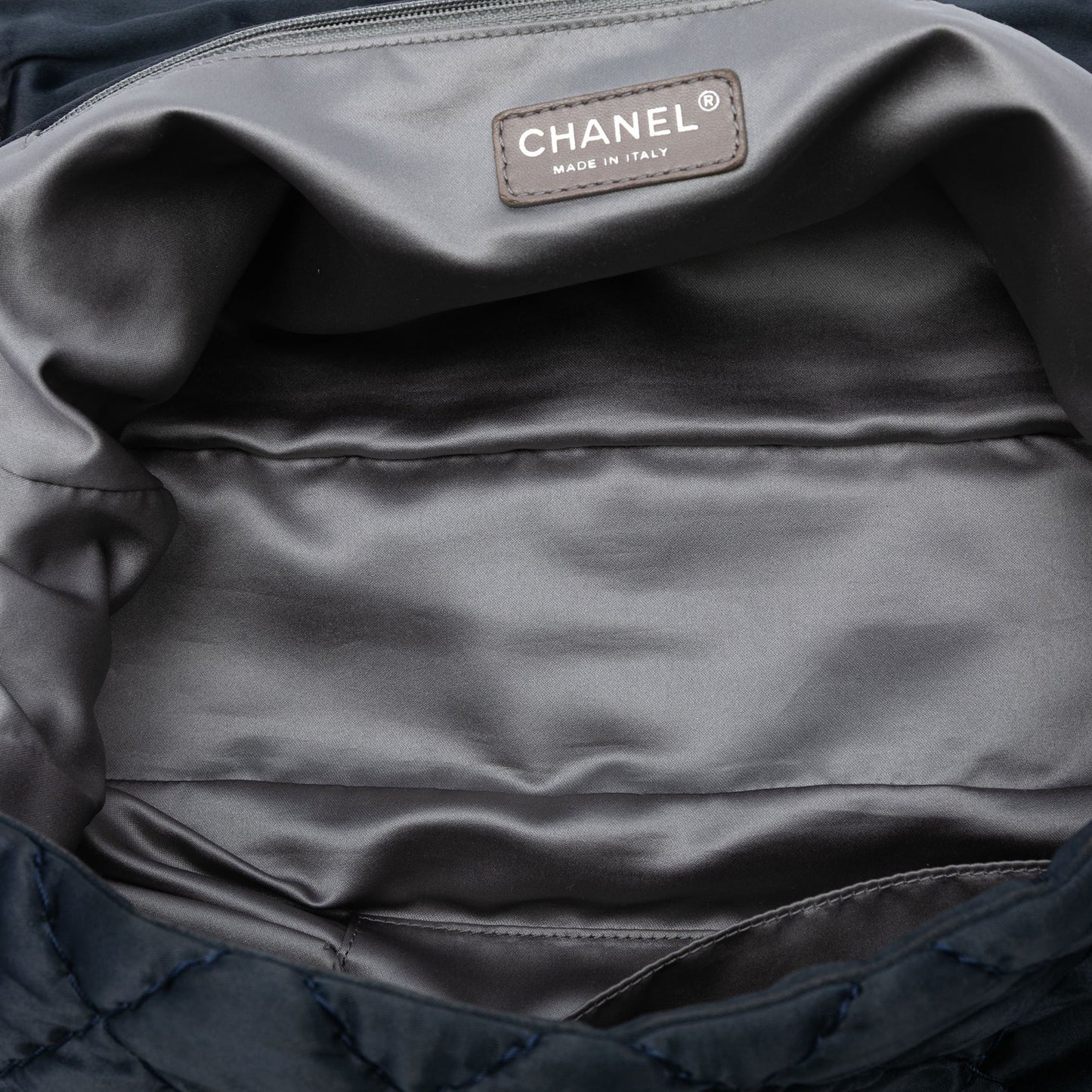 Chanel CC Satin Single Flap