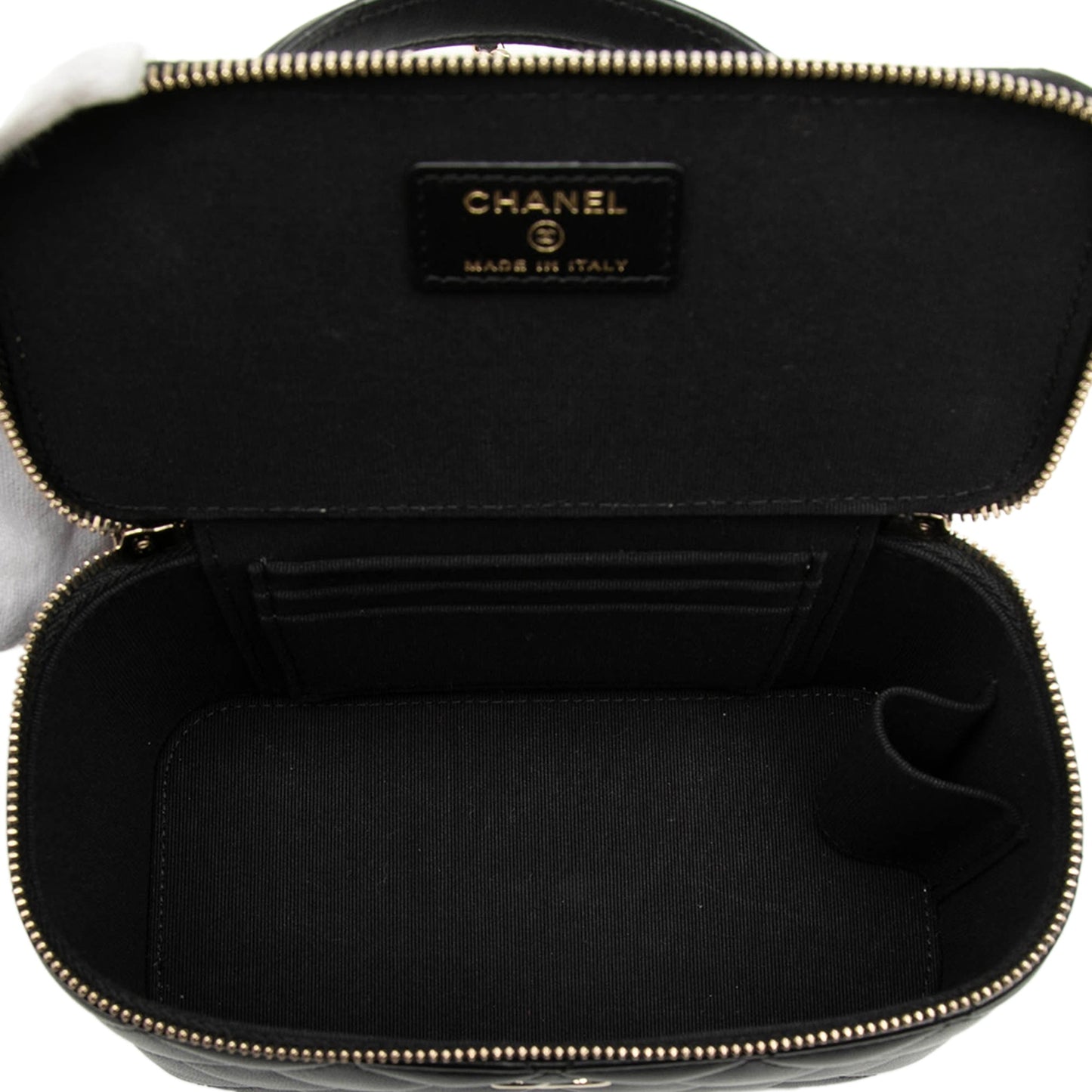 Chanel Top Handle Vanity Case with Chain