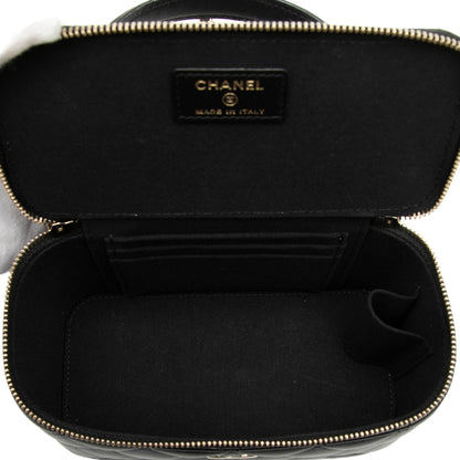 Chanel Top Handle Vanity Case with Chain