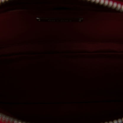 Miu Miu Sequins Paillettes and Calfskin Logo Crossbody