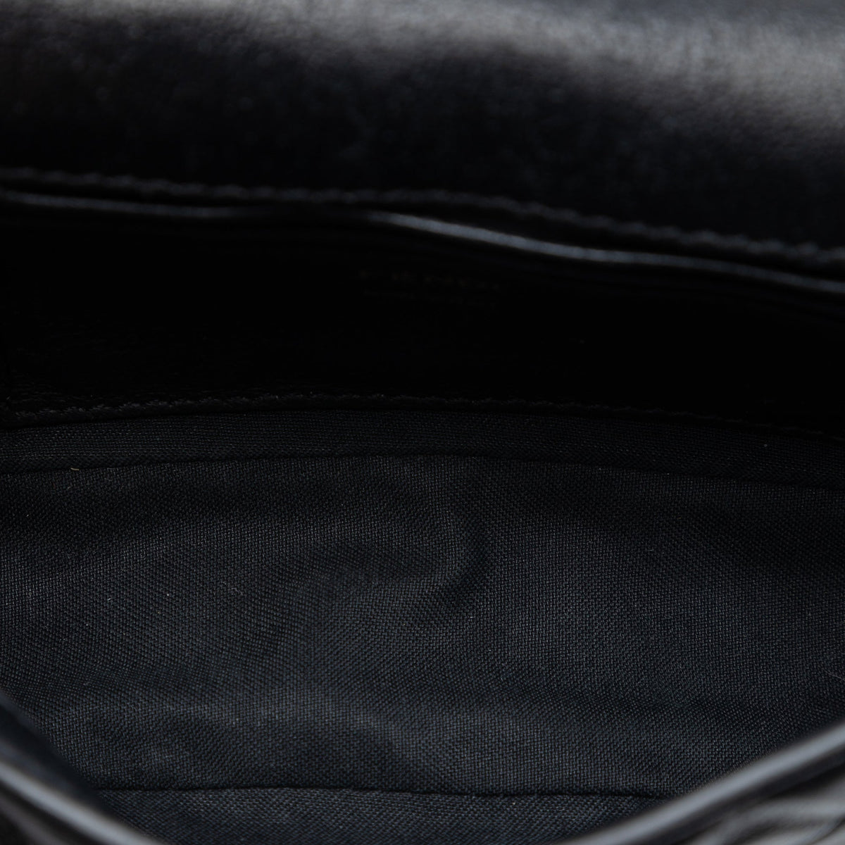 Fendi Mini Zucca Embossed Leather Baguette Satchel