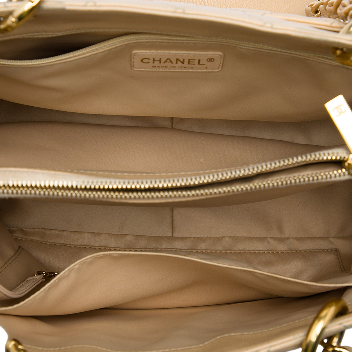 Chanel Caviar Grand Shopping Tote Bag