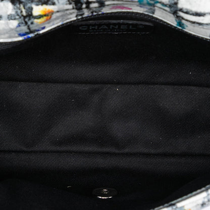 Chanel Hand Painted Graffiti Flap Bag