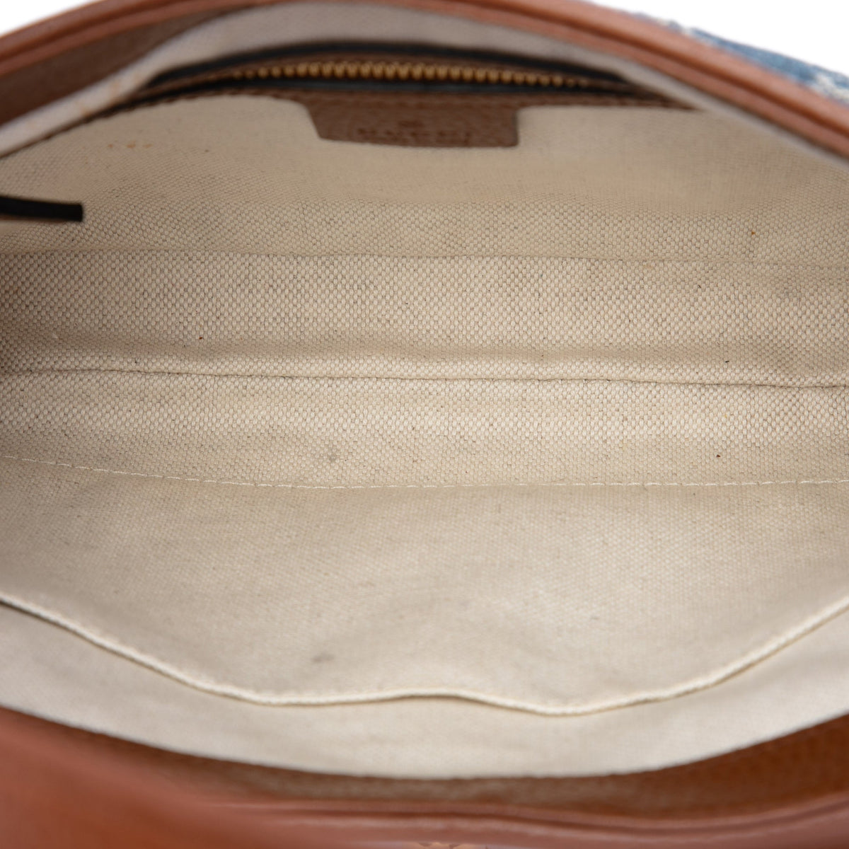 Gucci Small GG Denim Jackie 1961 Crossbody