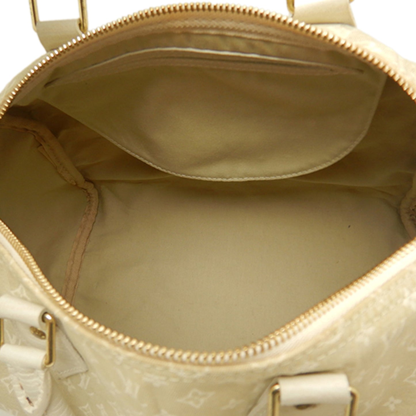 Louis Vuitton Monogram Mini Lin Speedy 30 Bag