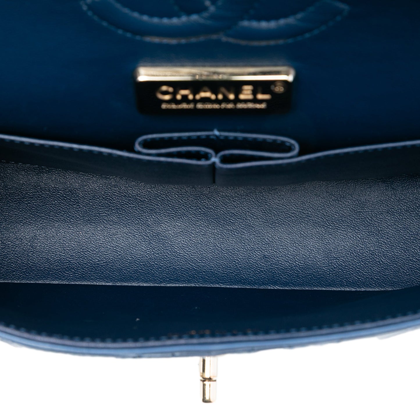 Chanel Medium Classic Camellia Double Flap