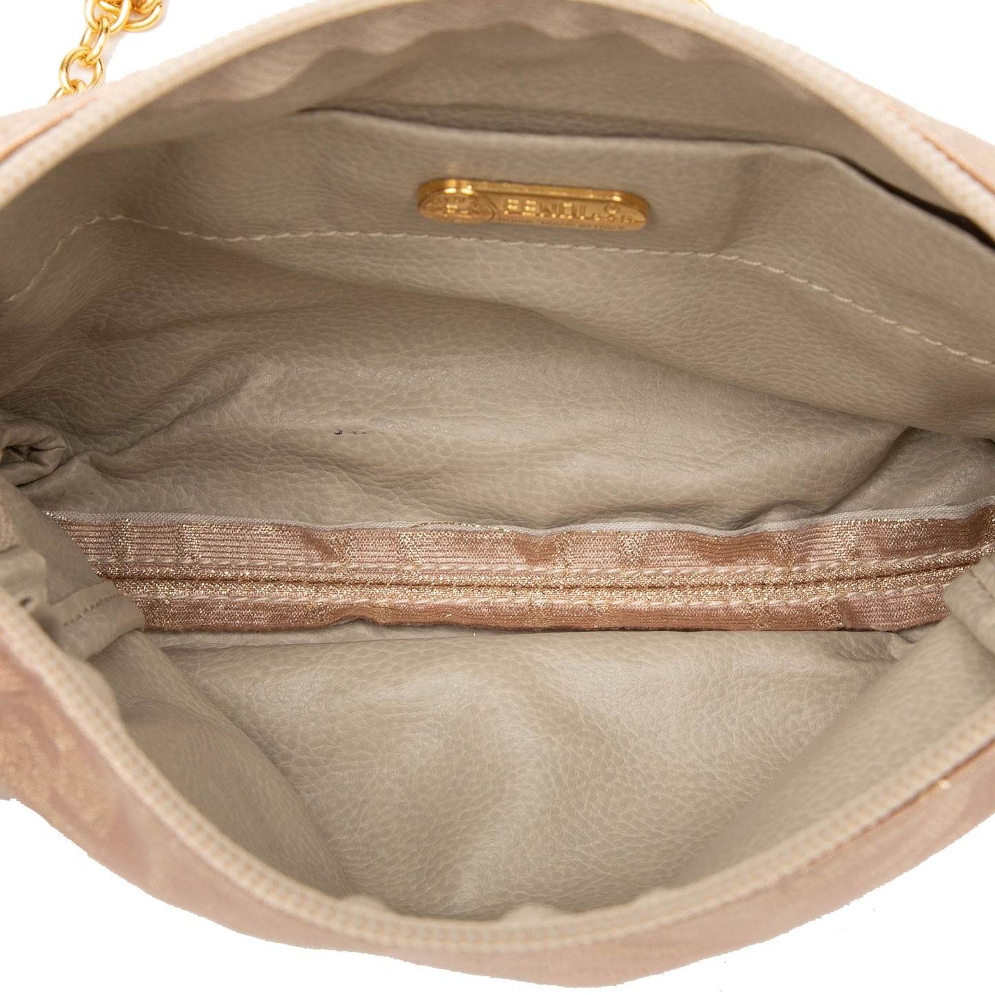 Fendi Zucca Canvas Chain Bag Secondhand