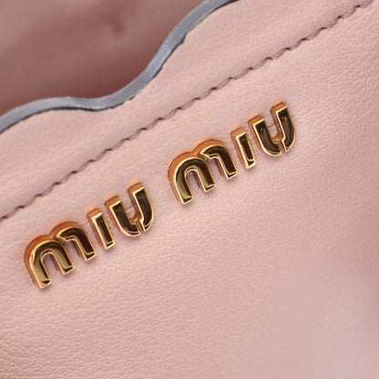 Miu Miu Leather Flower Tote Bag