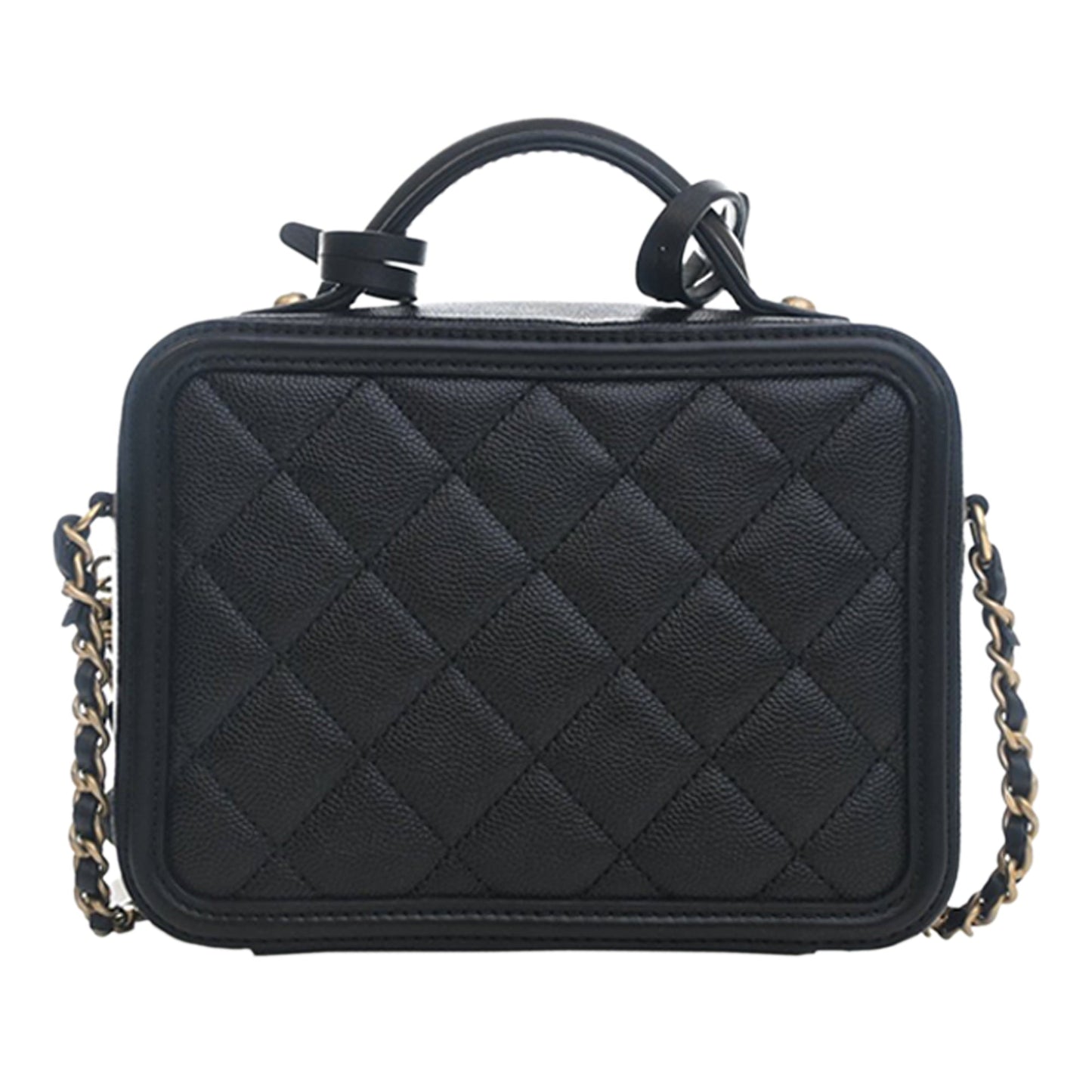 Chanel CC Filigree Vanity Case