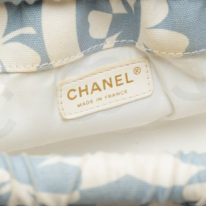 Chanel CC Clover Printed Canvas Bag
