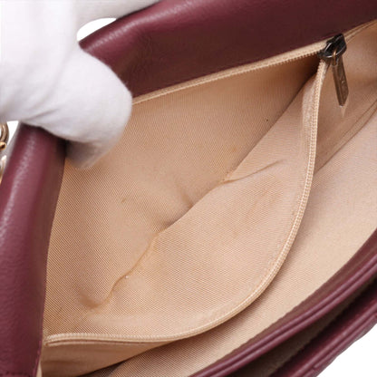 Chanel CC Quilted Lambskin Single Flap
