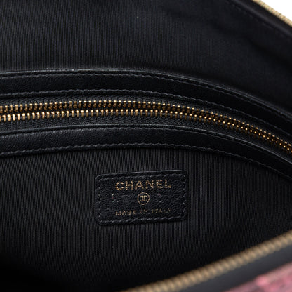 Clutch Chanel CC Camellia Printed O Case