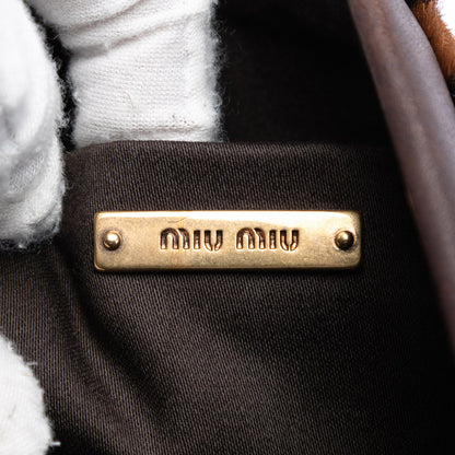 Borsa Miu Miu Hair Frame Clutch