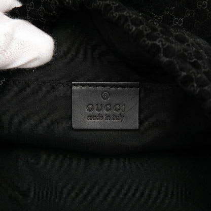 Gucci Woven Canvas Shoulder Bag