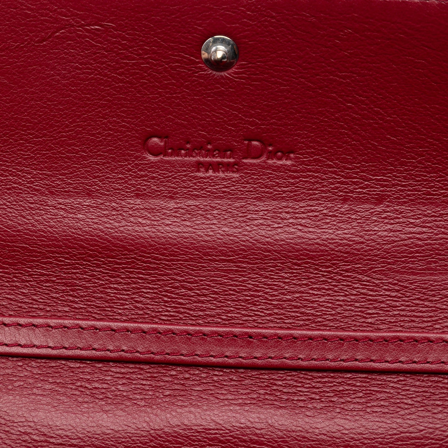 Dior Lady Dior Wallet On Chain