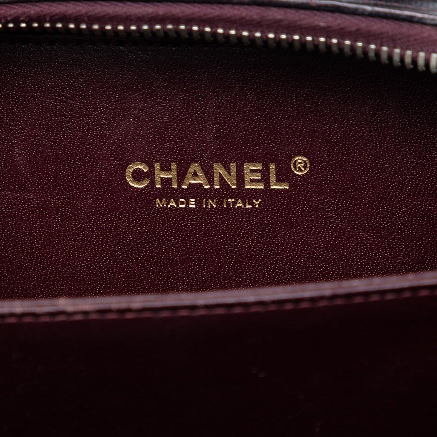 Chanel CC Filigree Vanity Case