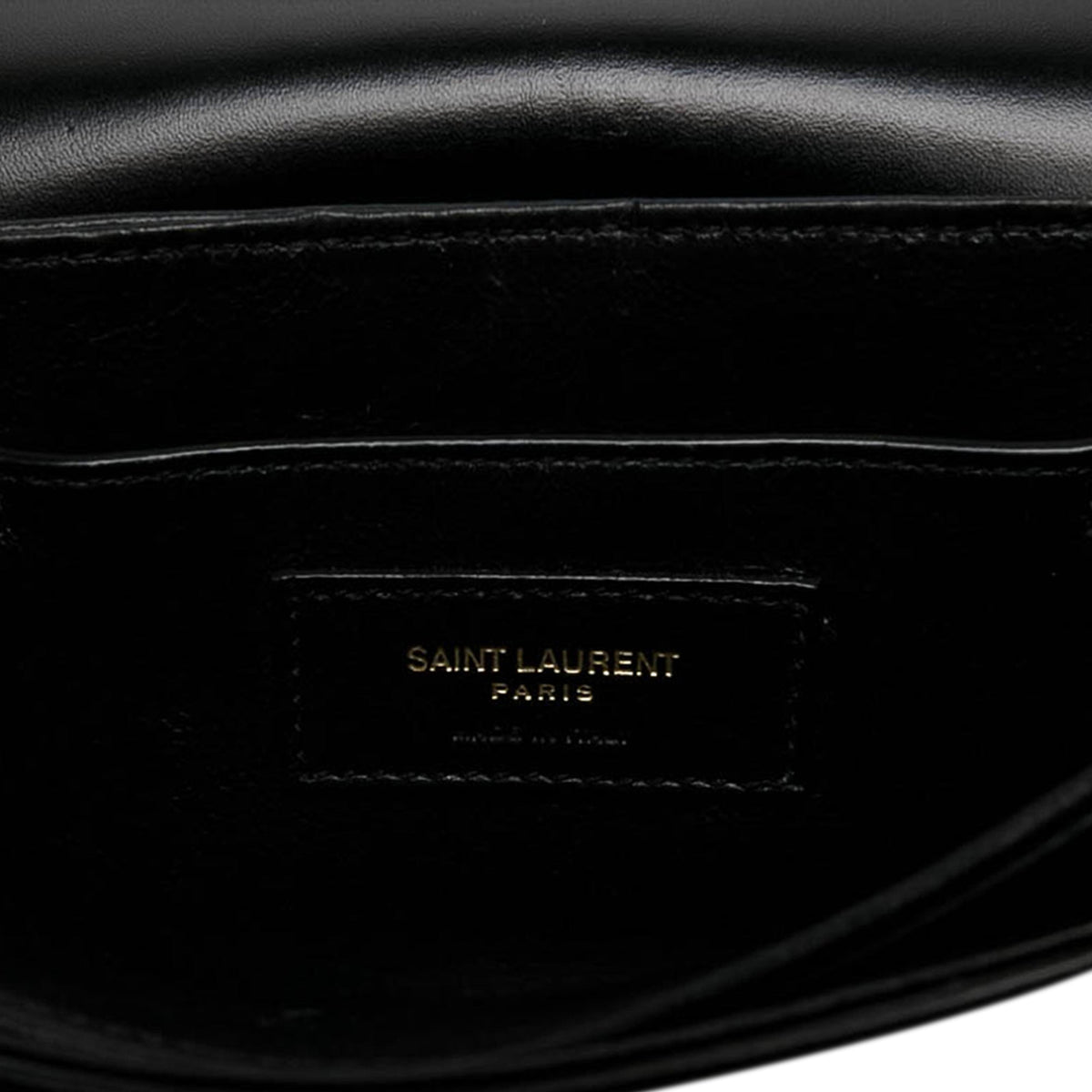 Saint Laurent Small Calfskin Solferino Satchel In Box