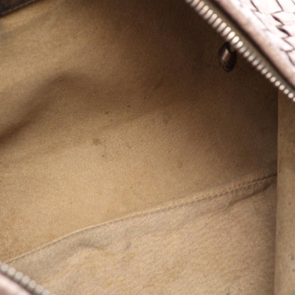 Bottega Veneta Medium Metallic Nappa Intrecciato Veneta Hobo