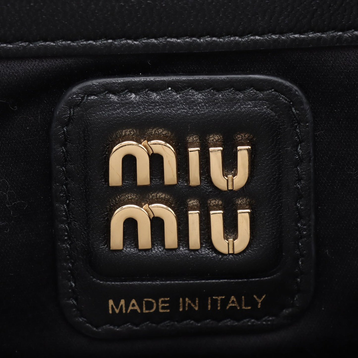 Borsa Miu Miu Logo Beau