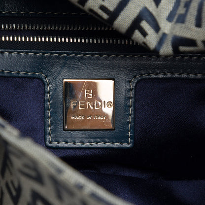 Fendi Zucchino Double Flap Bag