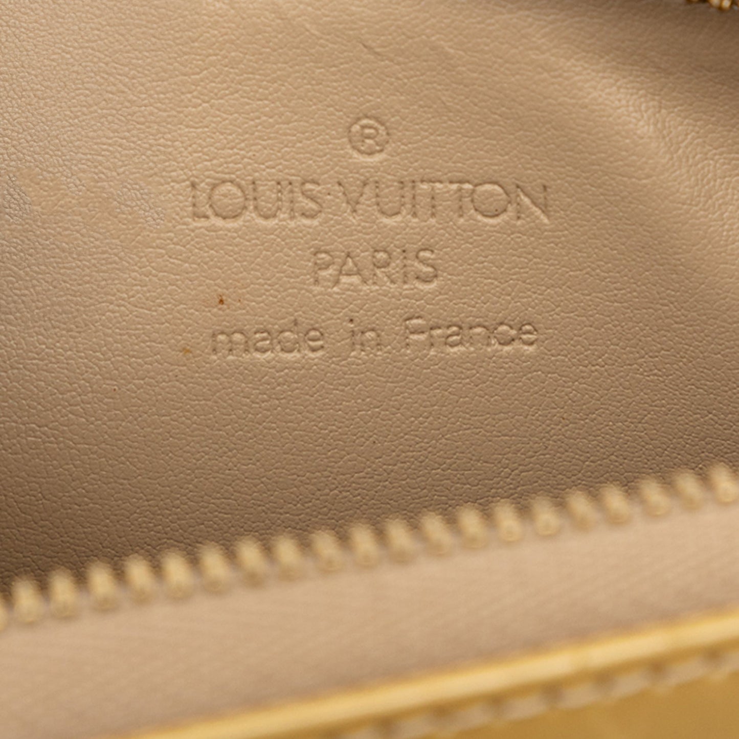 Louis Vuitton Monogram Vernis Pochette Lexington Fleurs Bag
