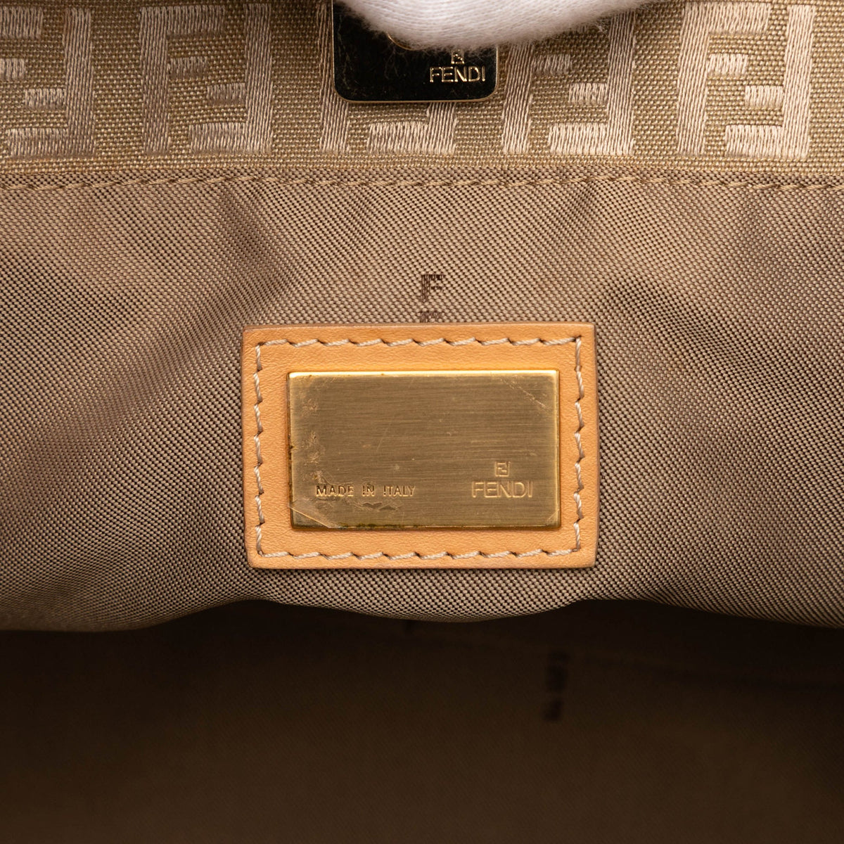 Fendi Zucchino Canvas Tote