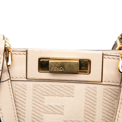 Fendi Zucca Peekaboo X Tote