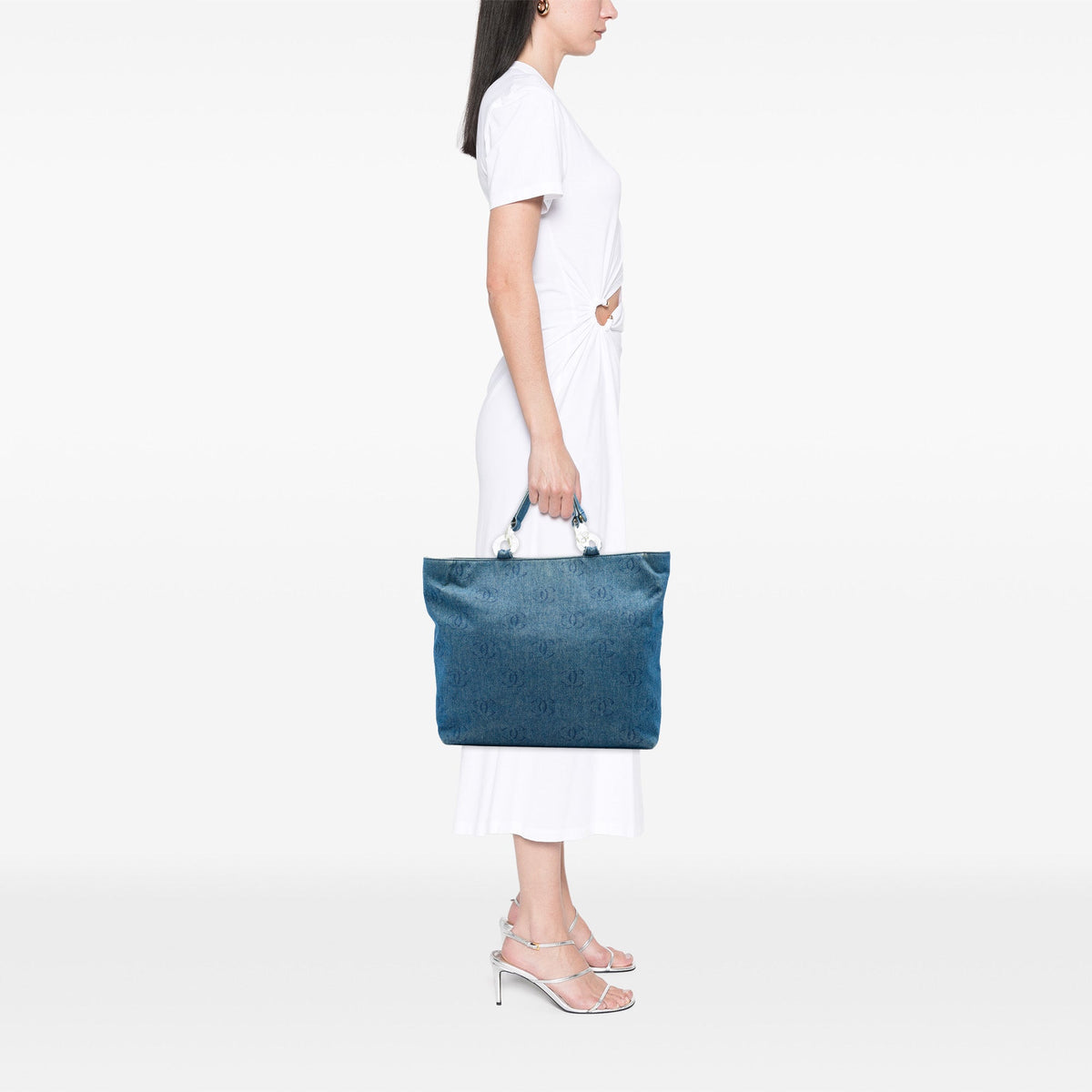 Chanel CC Denim Tote