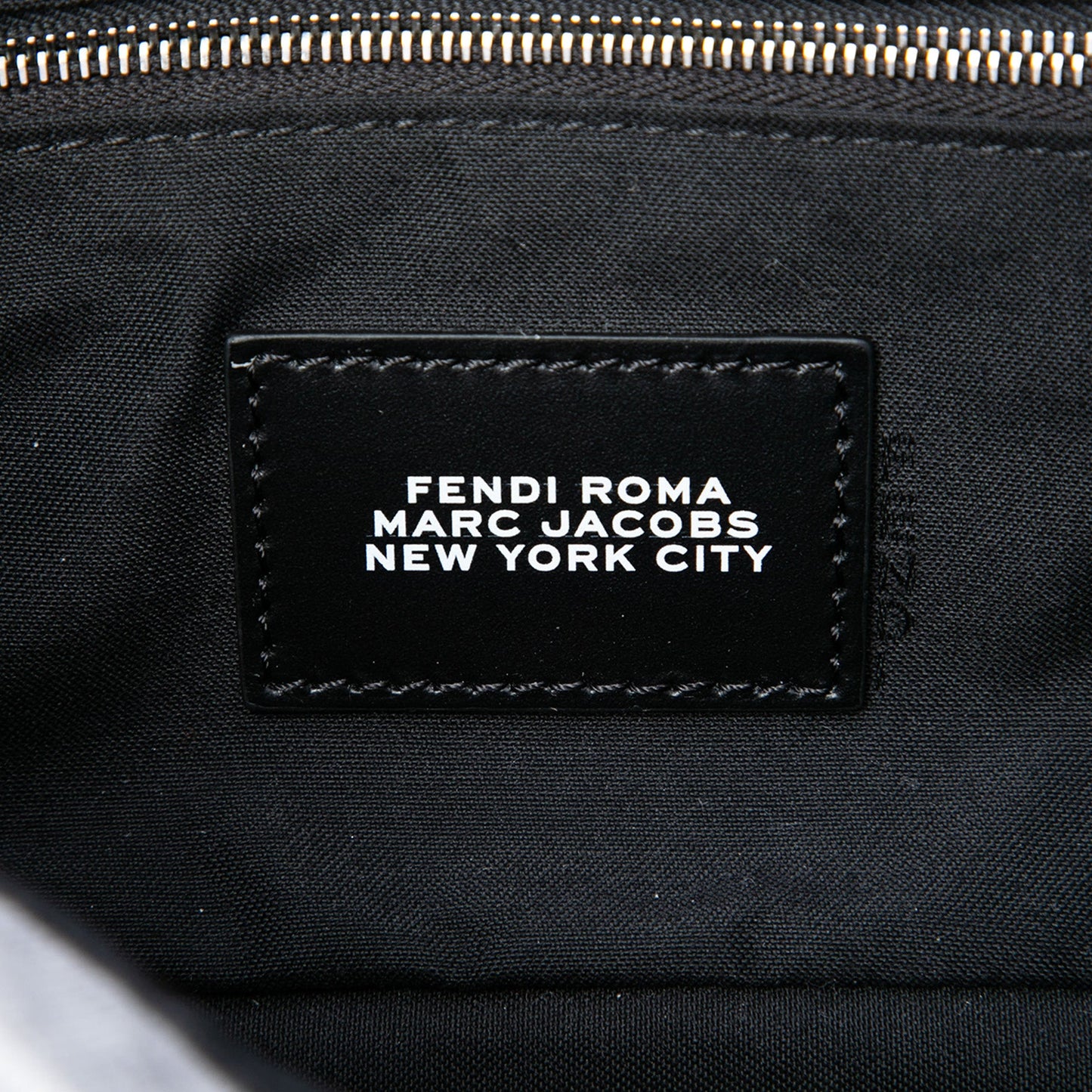 Fendi x Marc Jacobs Logo Baguette Bag