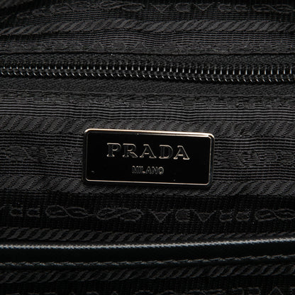 Prada Leopard Print Tessuto Backpack
