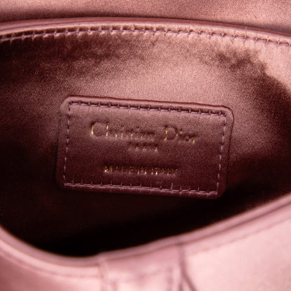 Dior Satin Crystal Saddle Bag