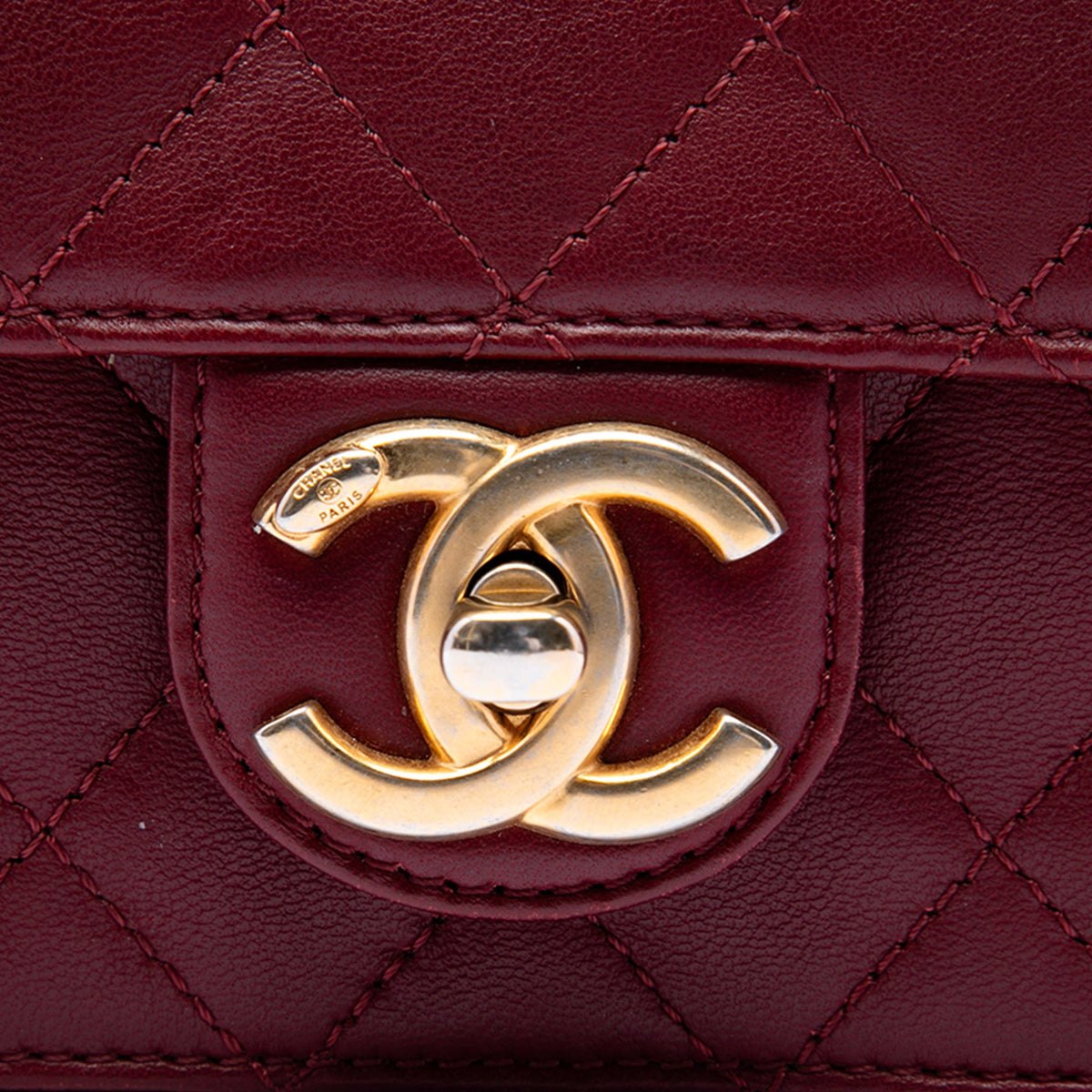 Chanel Medium Quilted Lambskin Crossing Times Flap