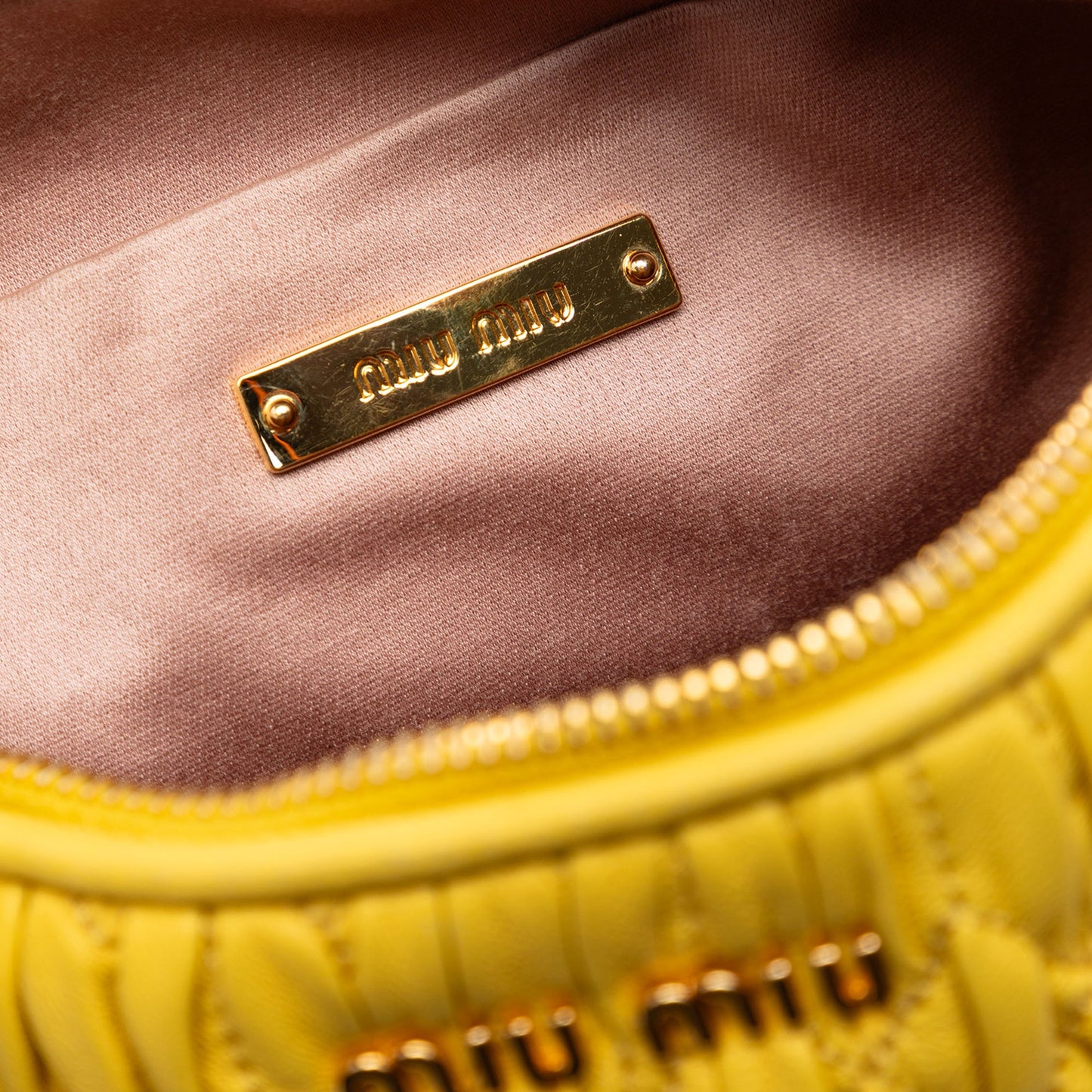 Miu Miu Crystal Charm Bag