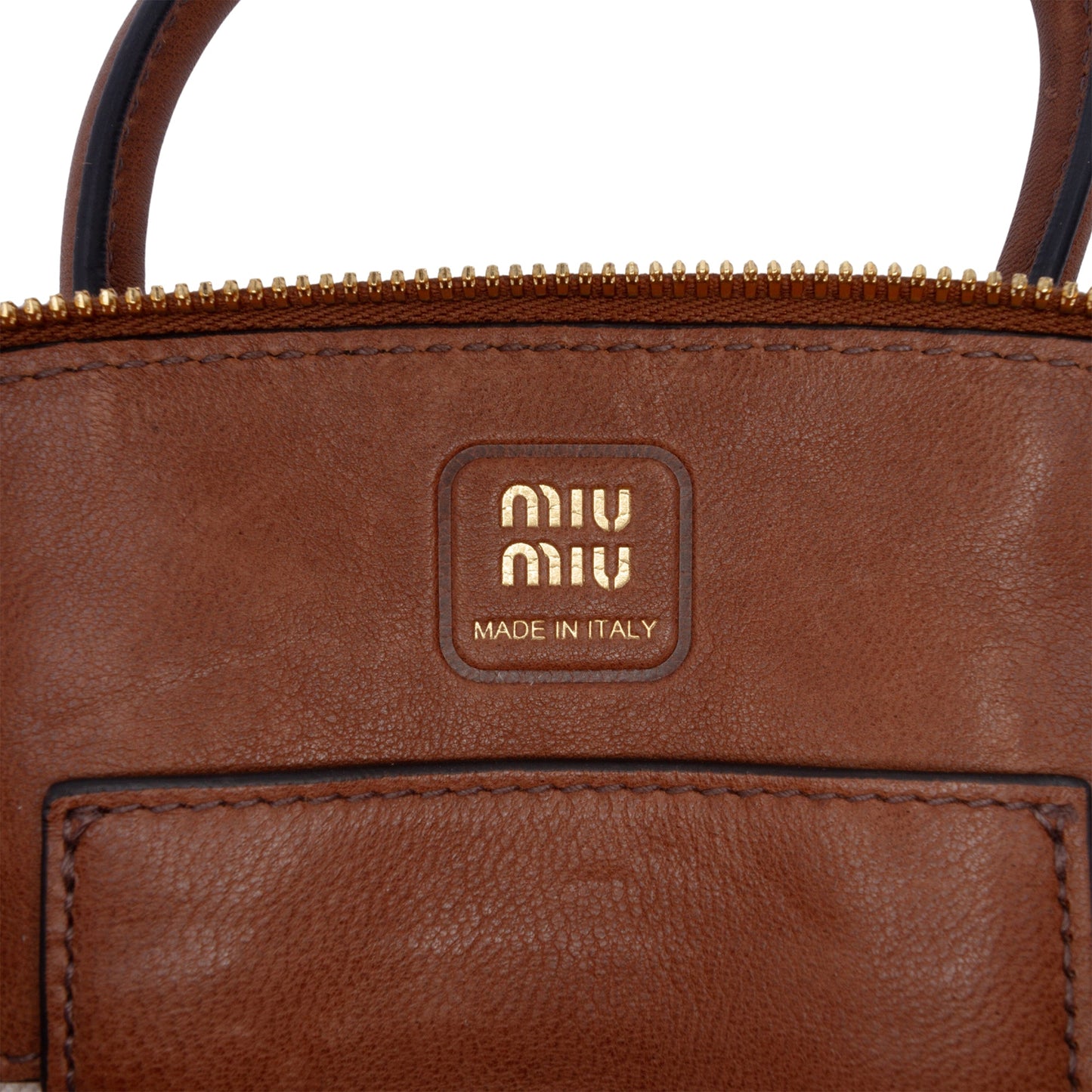 Miu Miu Nappa Aventure Satchel Bag