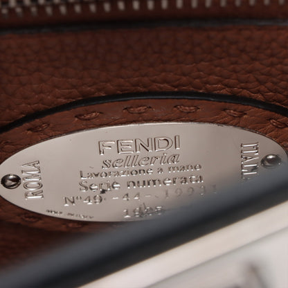 Fendi Leather Peekaboo Selleria Handbag Secondhand