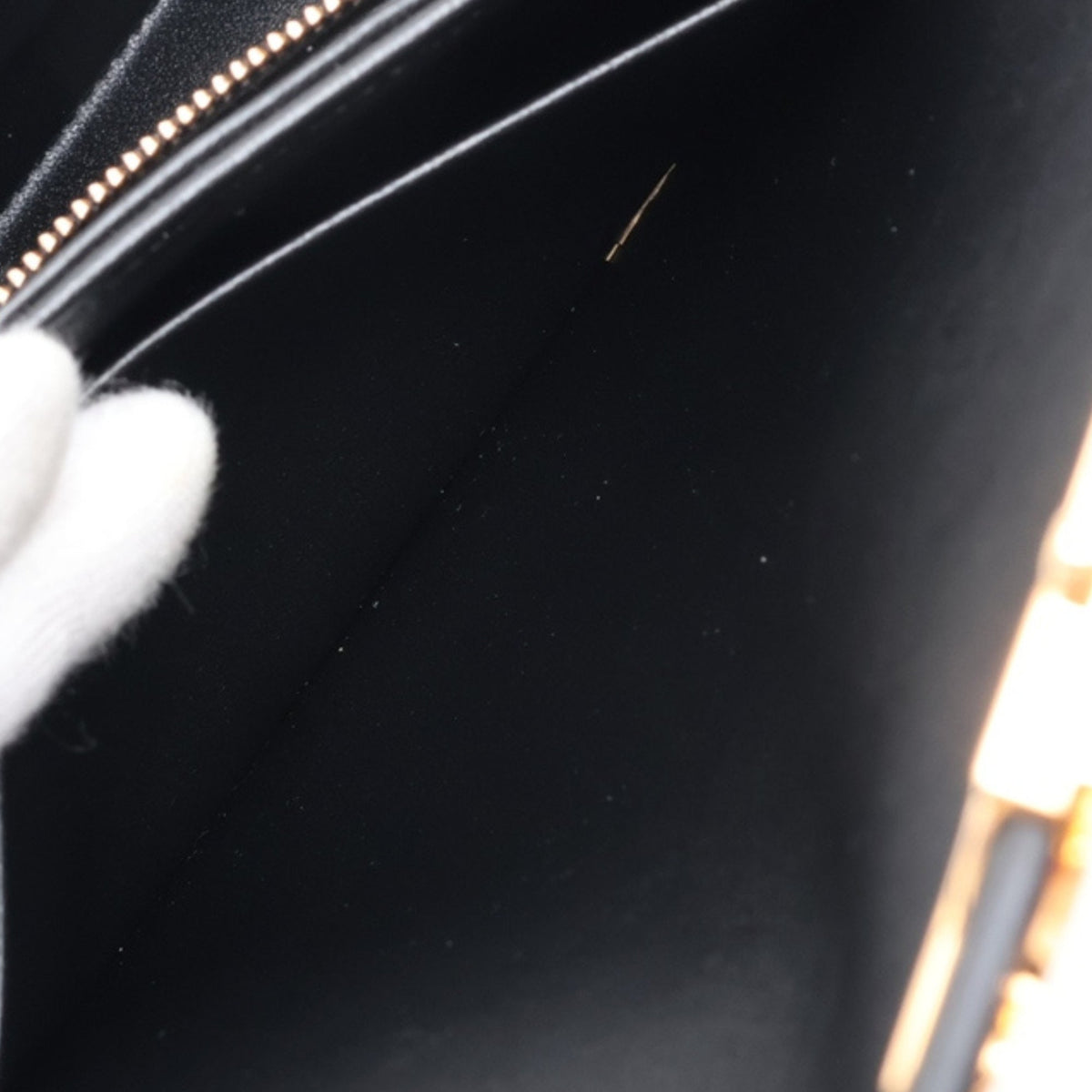 Celine Classique Shiny Calfskin Triomphe Crossbody Bag