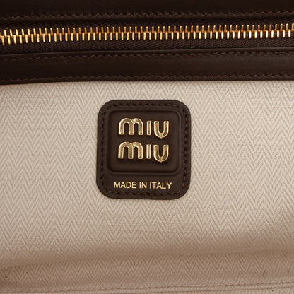 Miu Miu Logo Beau Shoulder Bag