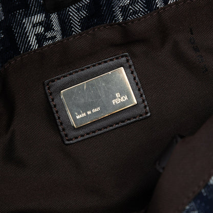 Fendi Zucchino Denim Tote Bag