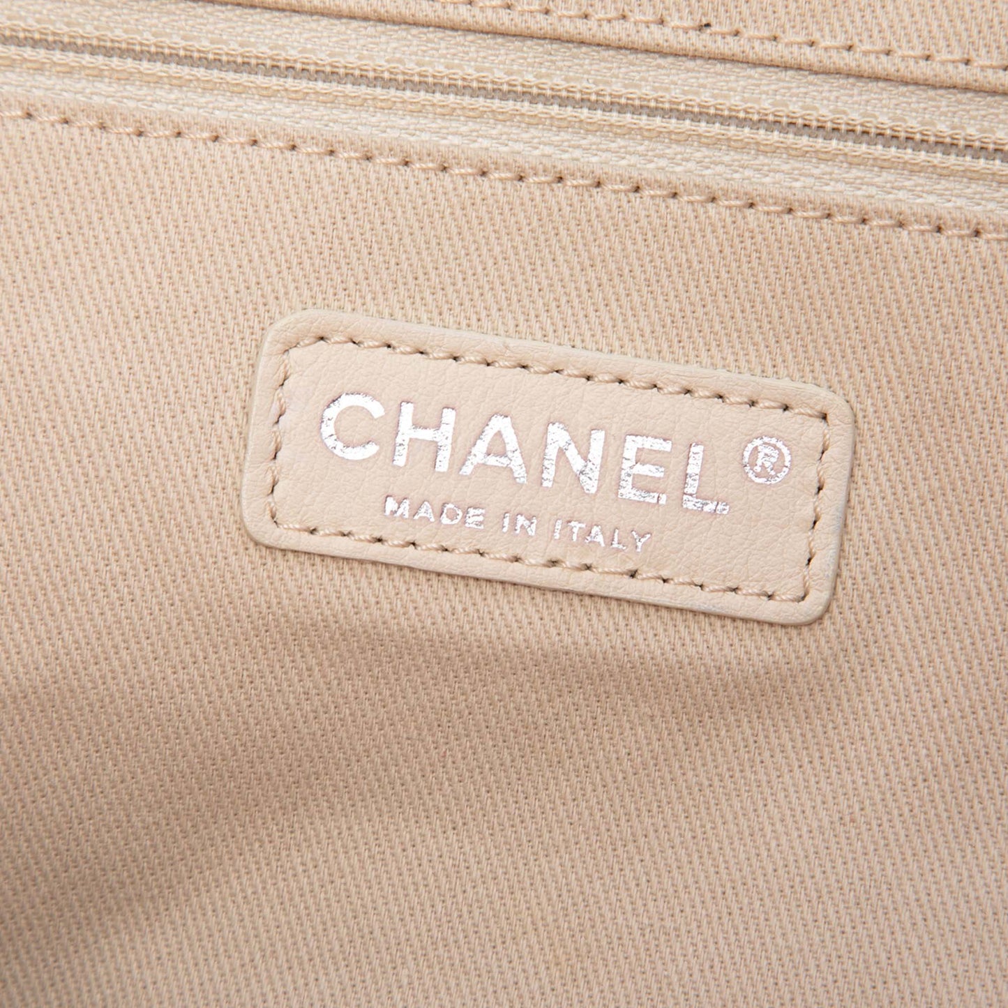 Chanel Coral Chain Tote Bag