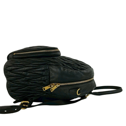 Miu Miu Matelasse Backpack