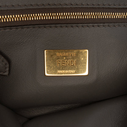 Fendi Zucca Chain Midi Baguette