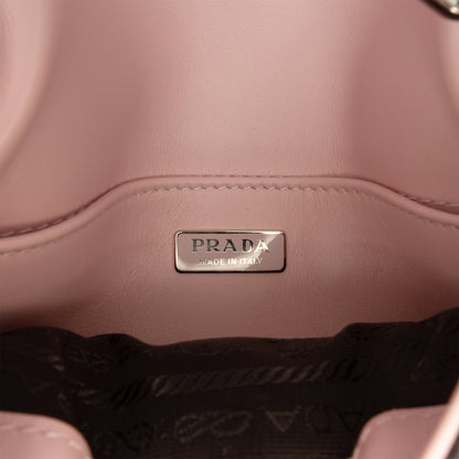 Prada Spazzolato Leather Cleo Flap Bag