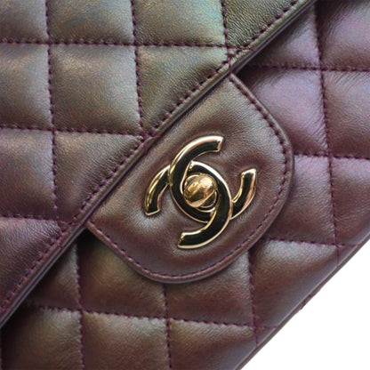 Chanel Medium Classic Iridescent Double Flap
