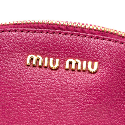 Miu Miu Madras Bowling Bag
