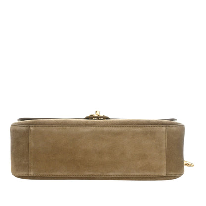Chanel Quilted Suede Souplissimo Maxi Flap Bag