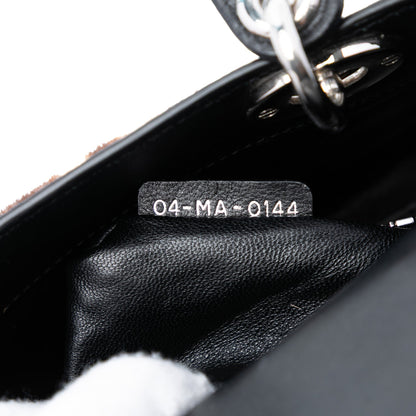 Dior Pony Hair Leopard Print Lady Dior bag