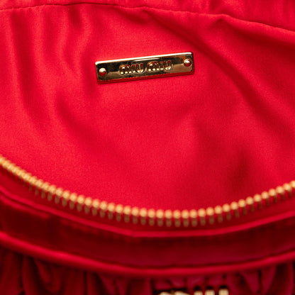 Miu Miu Nappa Matelasse Clutch