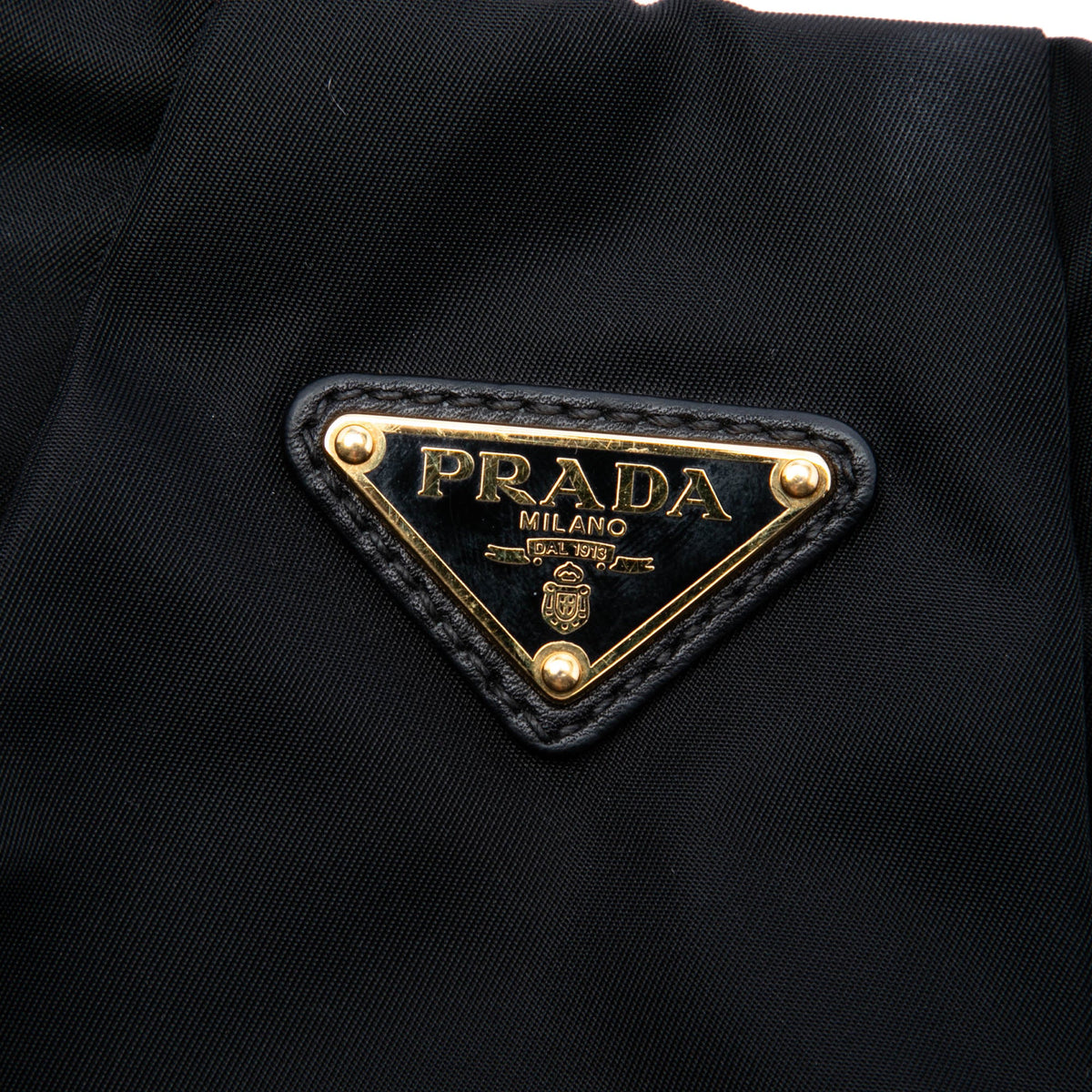 Prada Tessuto Pleated Hobo