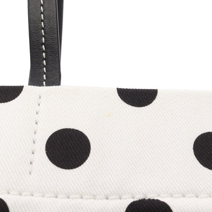 Miu Miu Printed Canvas Tote Bag